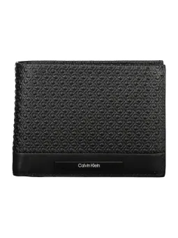 Calvin Klein Herren Geldbörse mieten - Schwarz, 100% PELLE
