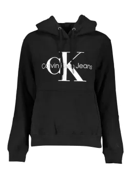 Calvin Klein Damen Sweatshirt Schwarz 2XS mieten | Flex-Fashion