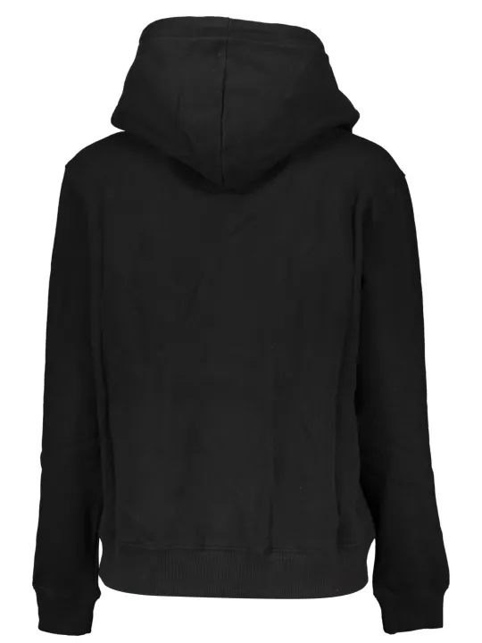 Calvin Klein Damen LANGARM-SWEATSHIRT Schwarz