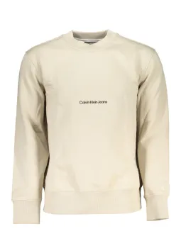 Calvin Klein Herren LANGARM-SWEATSHIRT Beige | online kaufen