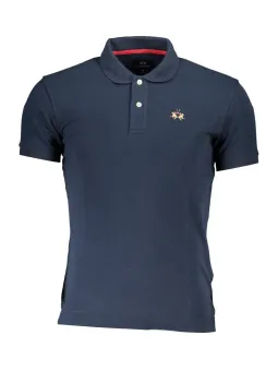 LA MARTINA Herren Poloshirt Blau mieten | Flex-Fashion Verleih
