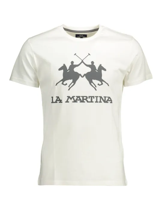 LA MARTINA Herren T-Shirt Weiß | online kaufen
