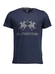 LA MARTINA Herren T-Shirt Blau | online kaufen