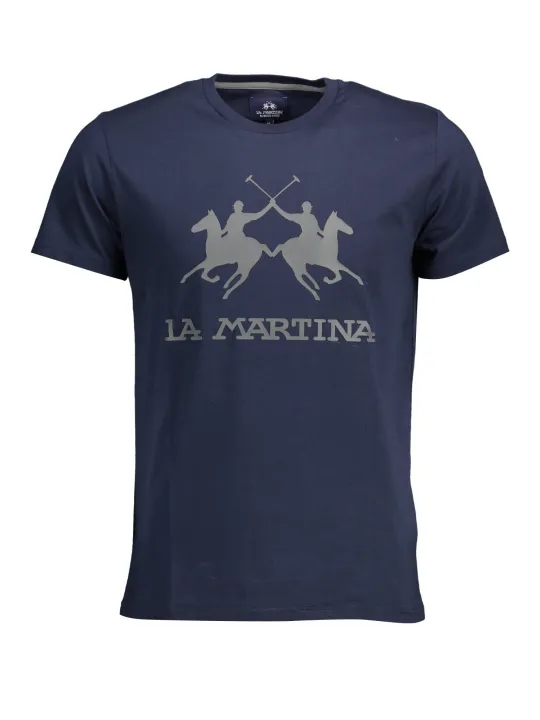 LA MARTINA Herren T-Shirt Blau | online kaufen