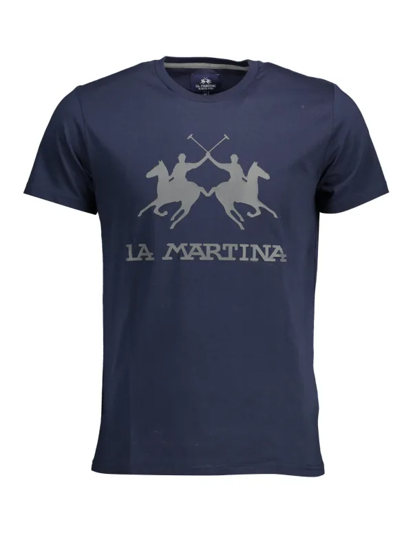 LA MARTINA Herren T-Shirt Blau | online kaufen