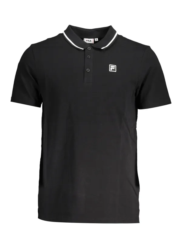 Fila Herren POLOSHIRT Schwarz | online kaufen