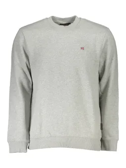 Napapijri Herren Sweatshirt Grau mieten | Flex-Fashion Verleih