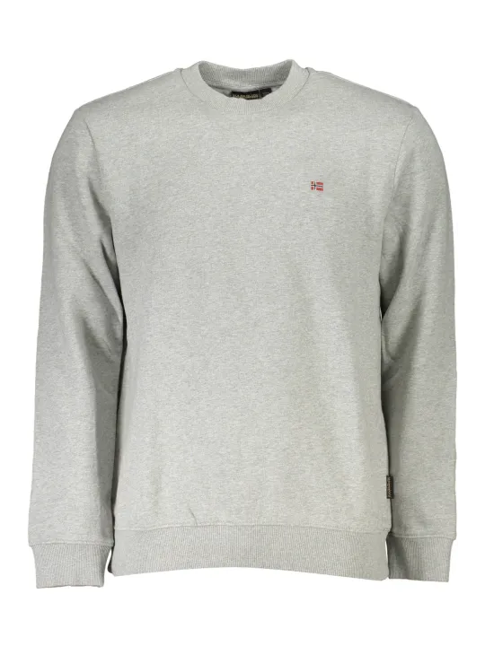 Napapijri Herren LANGARM-SWEATSHIRT Grau | online kaufen