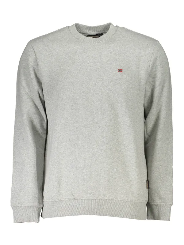Napapijri Herren LANGARM-SWEATSHIRT Grau | online kaufen