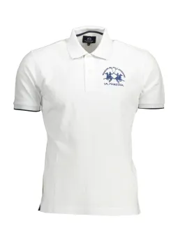 LA MARTINA Herren Poloshirt Weiß mieten – Flex-Fashion Verleih