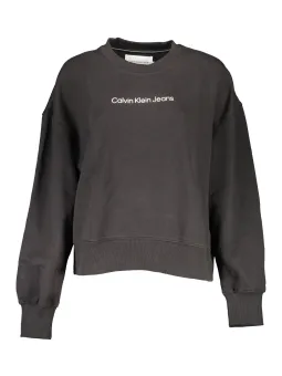 Calvin Klein Damen Sweatshirt XL Schwarz mieten bei Flex-Fashion