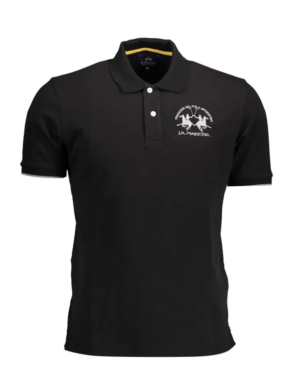 LA MARTINA Herren POLOHEMD Schwarz | online kaufen