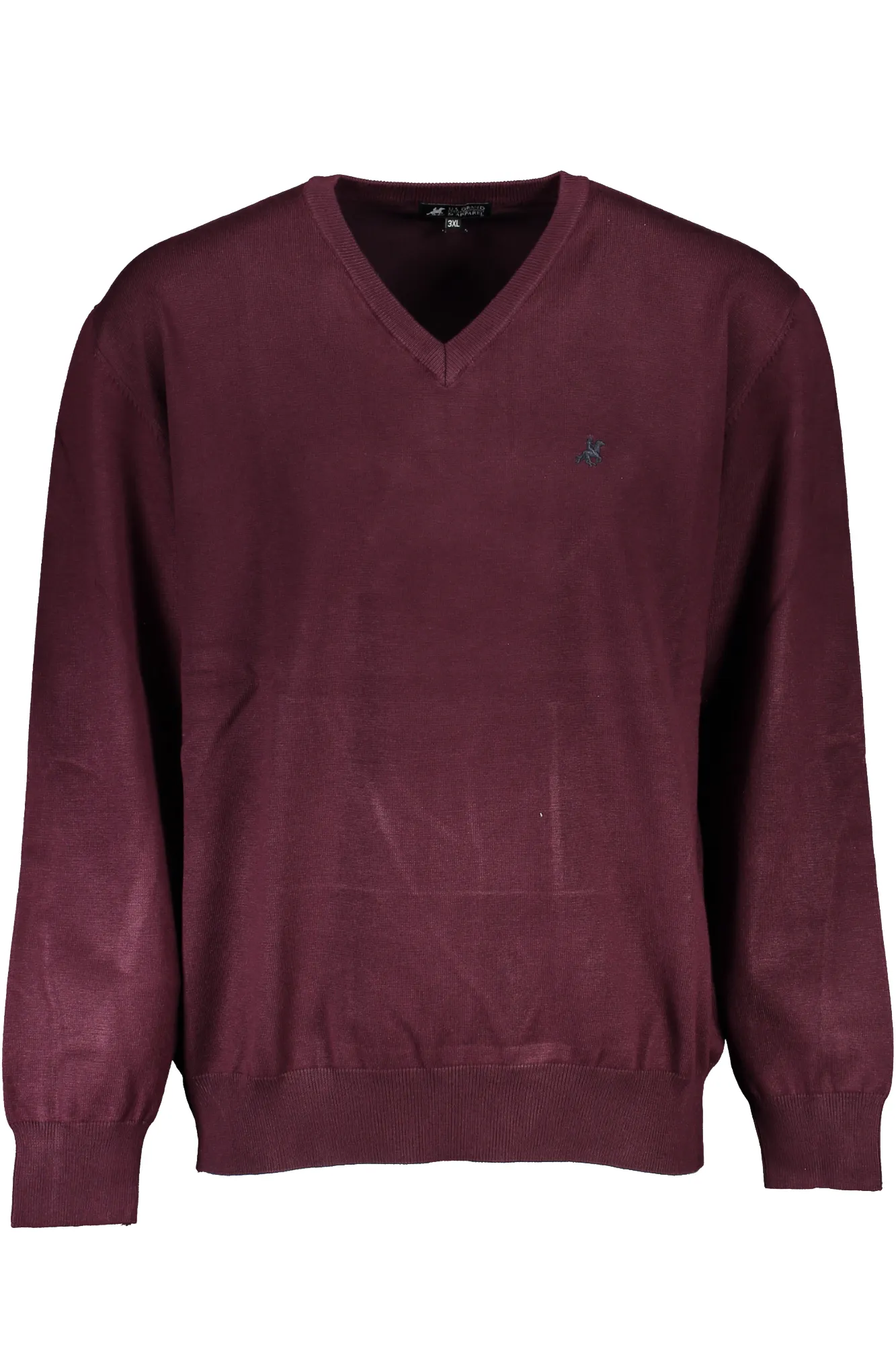 Herren PULLOVER Rot OUSTR261_ROBORDEAUX