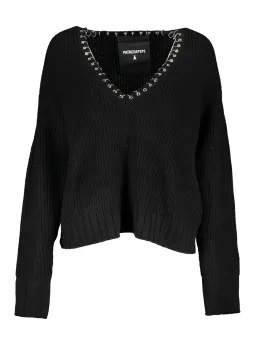 Patrizia Pepe Damen Pullover Schwarz mieten | Flex-Fashion