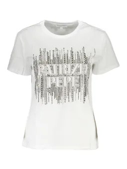 Patrizia Pepe Damen T-Shirt Weiß mieten - Flex-Fashion Verleih