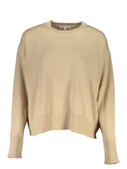 Patrizia Pepe Damen Pullover Beige mieten | Flex-Fashion