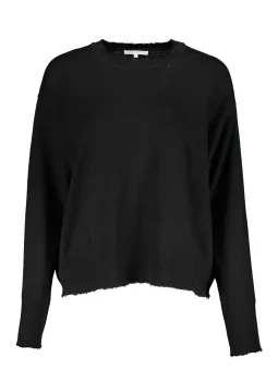 Patrizia Pepe Damen Pullover Schwarz mieten - Flex-Fashion