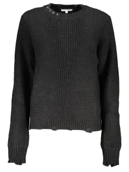 Patrizia Pepe Damen Pullover Schwarz mieten | Flex-Fashion