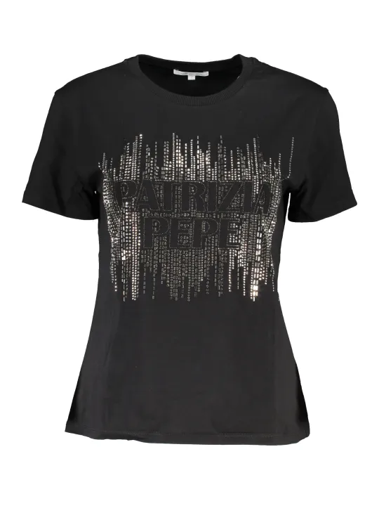 Patrizia Pepe Damen T-SHIRT Schwarz | online kaufen