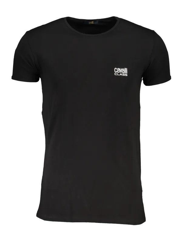 Cavalli Class Herren T-Shirt Schwarz | online kaufen