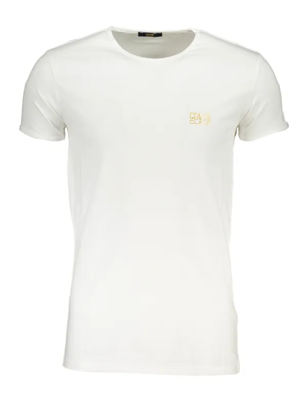 Cavalli Class Herren T-Shirt Weiß | online kaufen