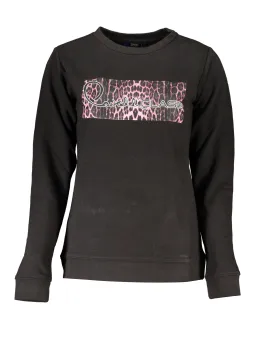 Cavalli Class Damen Sweatshirt Schwarz mieten - Flex-Fashion