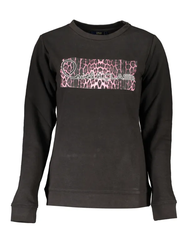 Cavalli Class Damen SWEATSHIRT Schwarz | online kaufen
