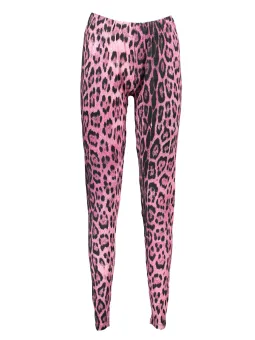 Cavalli Class Rosa Damen Leggings mieten – Flex-Fashion Verleih