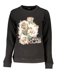 Cavalli Class Damen SWEATSHIRT Schwarz | online kaufen