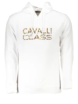 Cavalli Class Herren Sweatshirt Weiß mieten – Flex-Fashion Verleih