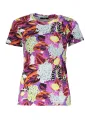 Cavalli Class Damen T-Shirt Violett | online kaufen