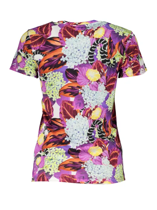 Cavalli Class Damen T-Shirt Violett | online kaufen