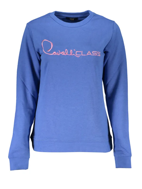 Cavalli Class Damen SWEATSHIRT Blau | online kaufen