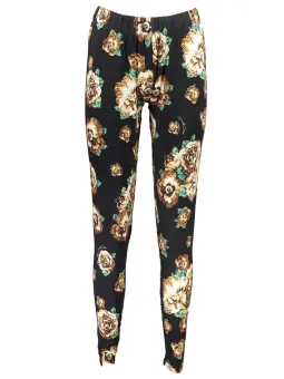 Cavalli Class Damen Leggings Schwarz mieten | Flex-Fashion