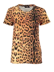 Cavalli Class Damen T-Shirt Orange | online kaufen