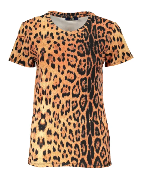 Cavalli Class Damen T-Shirt Orange | online kaufen