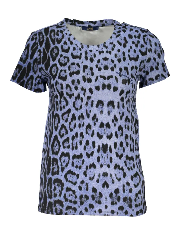 Cavalli Class Damen T-SHIRT Hellblau | online kaufen