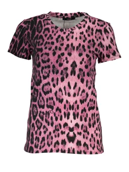Cavalli Class Rosa Damen T-Shirt mieten | Flex-Fashion Verleih