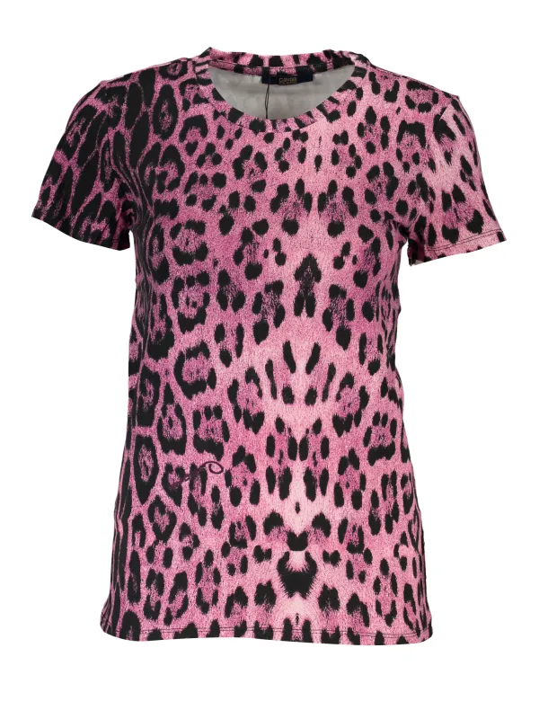 Cavalli Class Damen T-Shirt Rosa | online kaufen