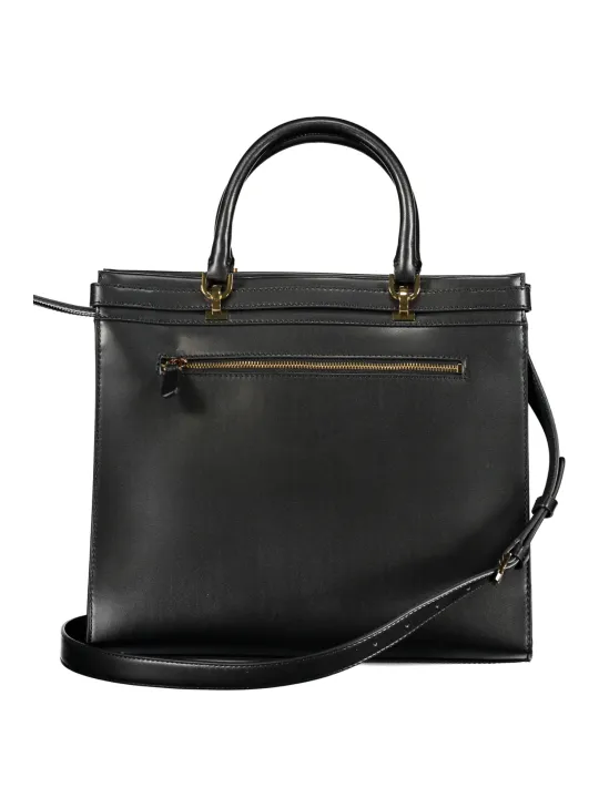 GUESS JEANS Damen SESTRI-LOGO-TASCHE Schwarz | online kaufen