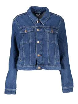 Miete Tommy Hilfiger Damen Jeansjacke Blau bei Flex-Fashion