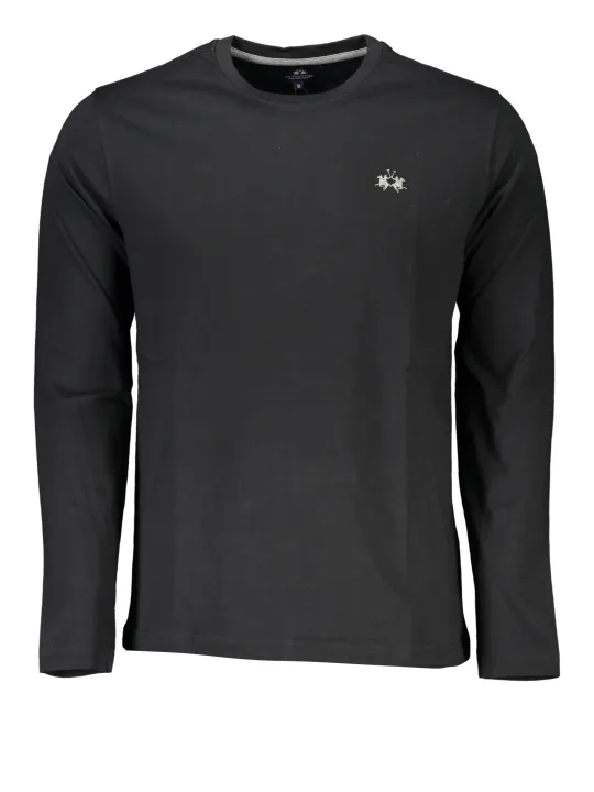 LA MARTINA Herren LANGARM-T-Shirt Schwarz | online kaufen