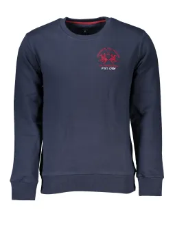 LA MARTINA Herren Sweatshirt Blau mieten | Flex-Fashion Verleih