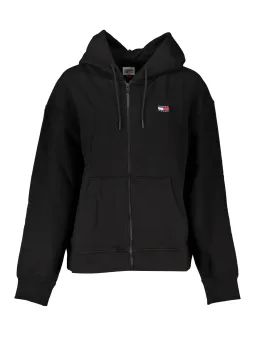 Tommy Hilfiger Damen Sweatshirt Schwarz mieten bei Flex-Fashion