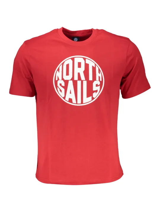 North Sails Herren T-Shirt Rot | online kaufen