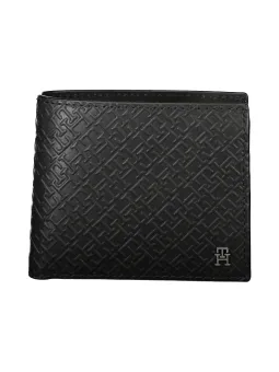 Tommy Hilfiger Herren Geldbörse mieten - Schwarz, 100% Leder