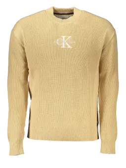 Calvin Klein Herren Pullover Beige mieten | Flex-Fashion