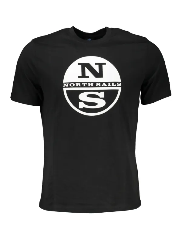 North Sails Herren T-Shirt Schwarz | online kaufen