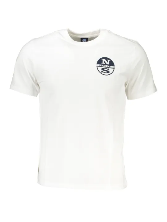 North Sails Herren T-Shirt Weiß | online kaufen