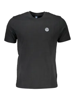 North Sails Herren KURZARM-T-Shirt Schwarz | online kaufen